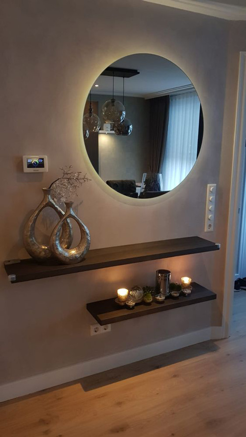 جایگاه های مختلف قرارگیری آینه و کنسول در خانه
