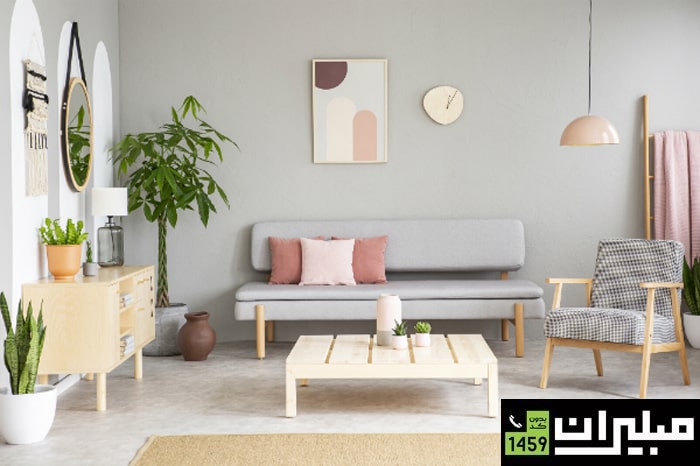 میز جلومبلی به سبک مدرن