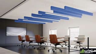 سقف سالن کنفرانس؛ تلفیقی از زیبایی، عایق صوتی و نور مناسب