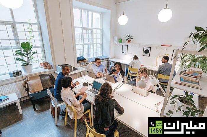 نقش مبلمان اداری در دکوراسیون سفید