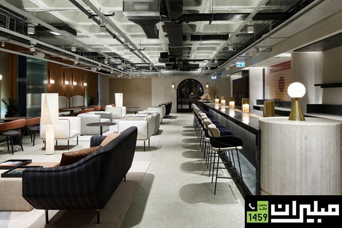 مبلمان اداری در سبک آرتدکو؛ ترکیبی از قدرت، تجمل و عملکرد