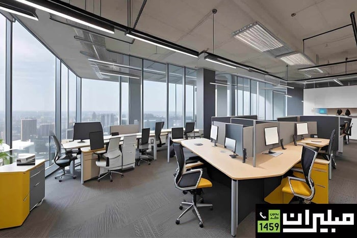 بررسی بخشهای مختلف دفتر در سبک ماوریک