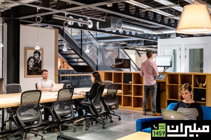 چیدمان دفاتر ایربیانبی؛ آزادی در کنار نظم